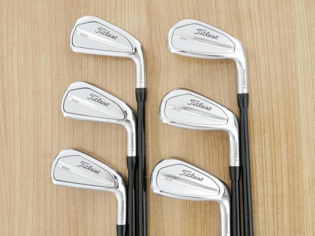 Iron set : Titleist : ชุดเหล็ก Titleist T200 Forged (ออกปี 2023 Japan Spec) มีเหล็ก 5-Pw (6 ชิ้น) ก้านกราไฟต์ Mitsubishi TENSEI AM2 Flex S