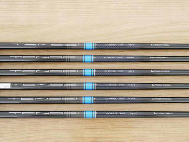 Iron set : Titleist : ชุดเหล็ก Titleist T200 Forged (ออกปี 2023 Japan Spec) มีเหล็ก 5-Pw (6 ชิ้น) ก้านกราไฟต์ Mitsubishi TENSEI AM2 Flex S