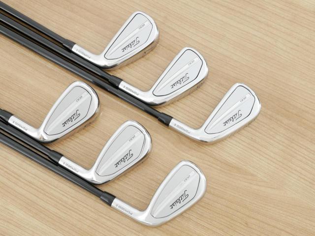 Iron set : Titleist : ชุดเหล็ก Titleist T200 Forged (ออกปี 2023 Japan Spec) มีเหล็ก 5-Pw (6 ชิ้น) ก้านกราไฟต์ Mitsubishi TENSEI AM2 Flex S