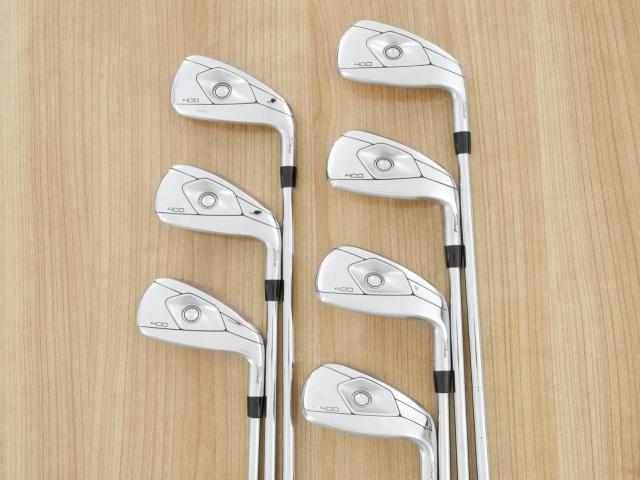 Iron set : Titleist : ชุดเหล็ก Titleist T400 (รุ่นล่าสุด ออกปี 2023 ตีง่ายที่สุด ไกลที่สุด) มีเหล็ก 5-Pw,43 (7 ชิ้น) ก้านเหล็ก NS Pro 880 AMC Flex S