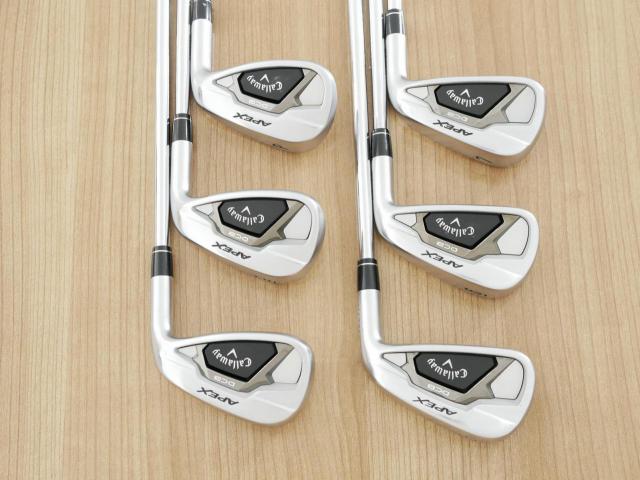 Iron set : Callaway : ชุดเหล็ก Callaway APEX DCB Forged (ปี 2022) มีเหล็ก 5-Pw (6 ชิ้น) ก้านเหล็ก NS Pro ZELOS 7 Flex S