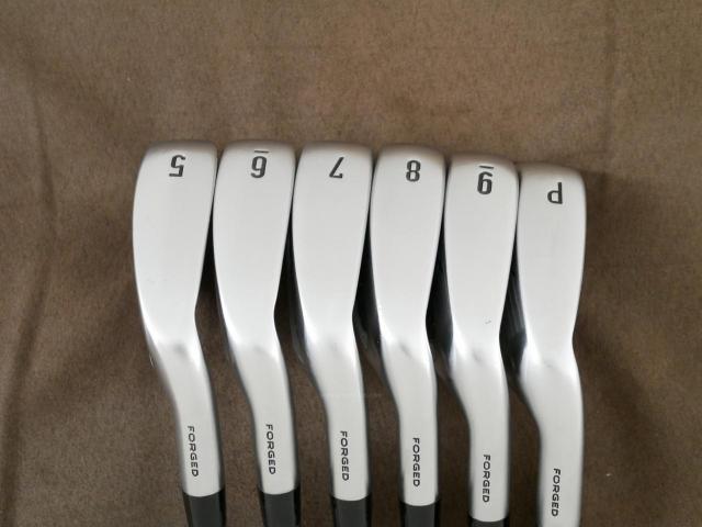 Iron set : Callaway : ชุดเหล็ก Callaway APEX DCB Forged (ปี 2022) มีเหล็ก 5-Pw (6 ชิ้น) ก้านเหล็ก NS Pro ZELOS 7 Flex S