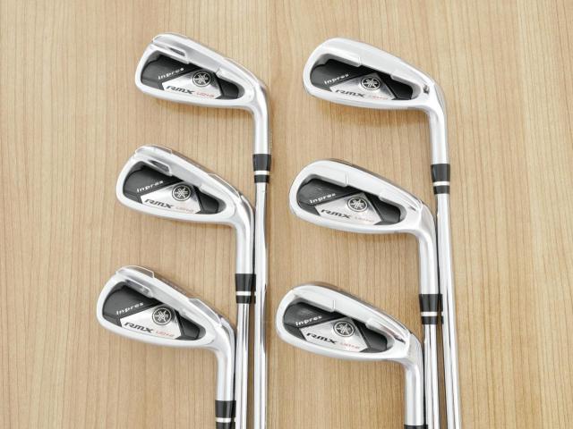 Iron set : Yamaha : ชุดเหล็ก Yamaha Inpres RMX UD+2 (ปี 2017 ตีไกลที่สุด ไกลกว่าเหล็กทั่วไป 2 เบอร์) มีเหล็ก 7-Pw,Aw,As (6 ชิ้น) ก้านเหล็ก NS Pro Zelos 7 Flex R