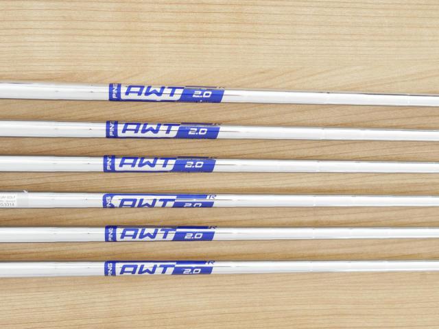 Iron set : Ping : ชุดเหล็ก Ping G (ปี 2016) มีเหล็ก 5-Pw (6 ชิ้น) ก้านเหล็ก Ping AWT 2.0 Flex R