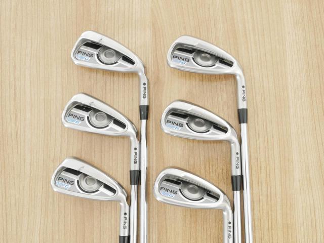 Iron set : Ping : ชุดเหล็ก Ping G (ปี 2016) มีเหล็ก 5-Pw (6 ชิ้น) ก้านเหล็ก Ping AWT 2.0 Flex R