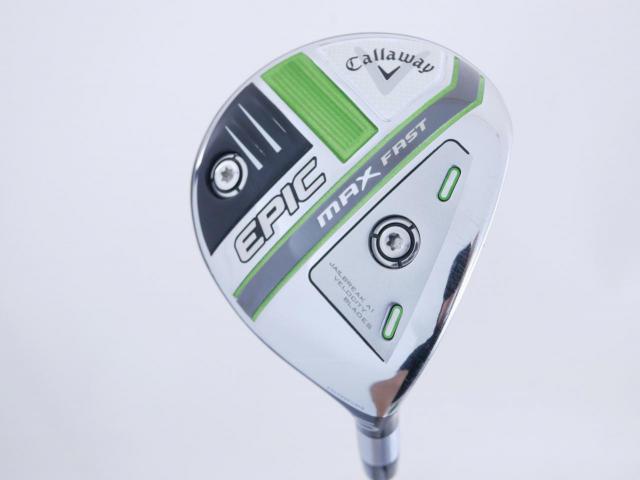 Lady club : All : หัวไม้ 5 Callaway EPIC MAX FAST (รุ่นปี 2021) Loft 18 ก้าน Mitsubishi ELDIO 40 Flex L