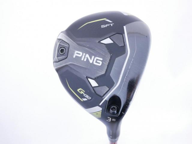 Fairway Wood : Ping : **ก้านสั้น** หัวไม้ 3 Ping G430 SFT (รุ่นปี 2023) Loft 16 ก้าน Fujikura Speeder Evolution III FW 50 Flex SR