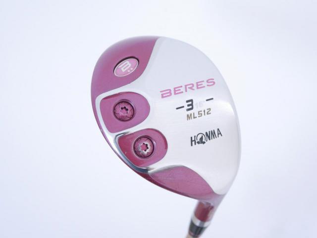 Lady club : All : หัวไม้ 3 Honma Beres ML512 Loft 16 ก้าน ARMRQ UD40 Flex L (2 ดาว)