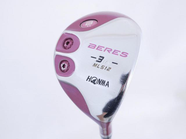 Lady club : All : หัวไม้ 3 Honma Beres ML512 Loft 16 ก้าน ARMRQ UD40 Flex L (2 ดาว)
