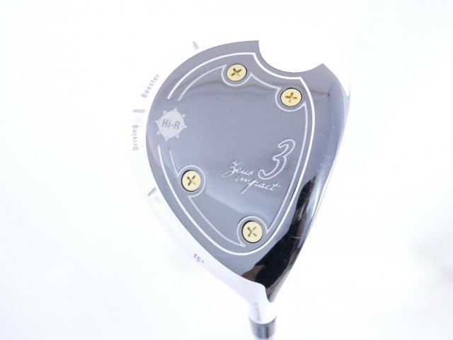 Fairway Wood : Kasco : หัวไม้ 3 Kasco ZEUS Impact Hi-Cor (ปี 2018 หน้าเด้งเกินกฏ) Loft 15 Flex SR