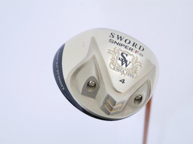 Fairway Wood : Katana : หัวไม้ 4 Katana Sniper F Loft 19 ก้าน Sword Tour AD Flex R2