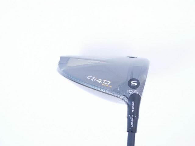 Driver : Taylormade : **ของใหม่ ยังไม่แกะพลาสติก** ไดรเวอร์ Taylormade Qi4D MAX (รุ่นใหม่ล่าสุด ออกปี 2026) Loft 10.5 ก้าน Mitsubishi REAX 50 Flex S