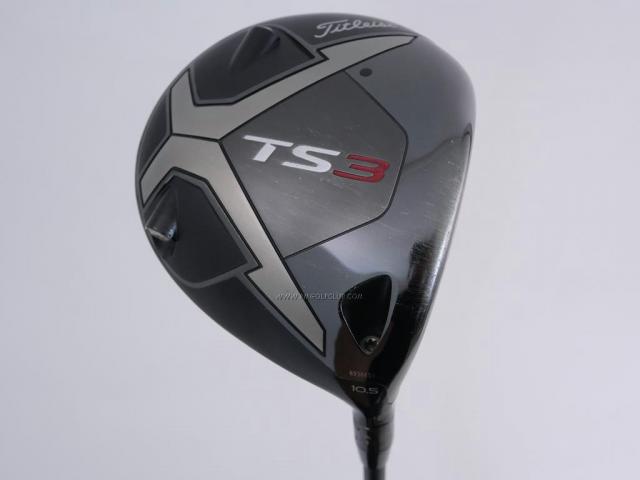 Driver : Titleist : **มีบุบ** ไดรเวอร์ Titleist TS3 (ออกปี 2018) Loft 10.5 ก้าน Mitsubishi KUROKAGE 50 Flex S