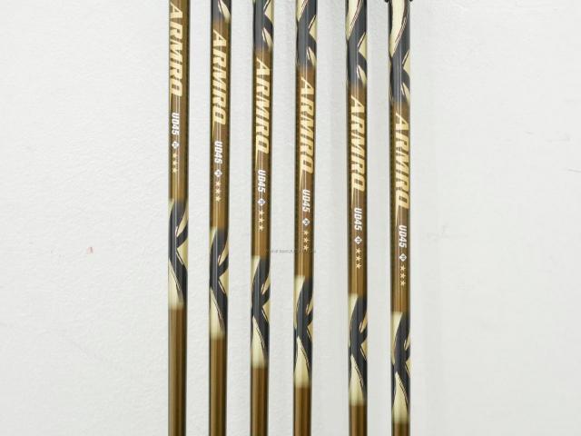 Iron set : Honma : **ก้าน 3 ดาว** ชุดเหล็ก Honma Beres MG603 (เหมาะกับซีเนียร์) มีเหล็ก 6-11 (6 ชิ้น) ก้าน ARMRQ UD45 Flex R (3 ดาว)