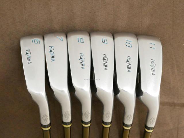 Iron set : Honma : **ก้าน 3 ดาว** ชุดเหล็ก Honma Beres MG603 (เหมาะกับซีเนียร์) มีเหล็ก 6-11 (6 ชิ้น) ก้าน ARMRQ UD45 Flex R (3 ดาว)