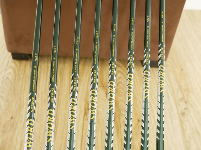 Iron set : Katana : ชุดเหล็กกระเทย Katana Snipe Iron LX-9 มีเหล็ก 4-Pw,Aw (8 ชิ้น) ก้านกราไฟต์ Flex R