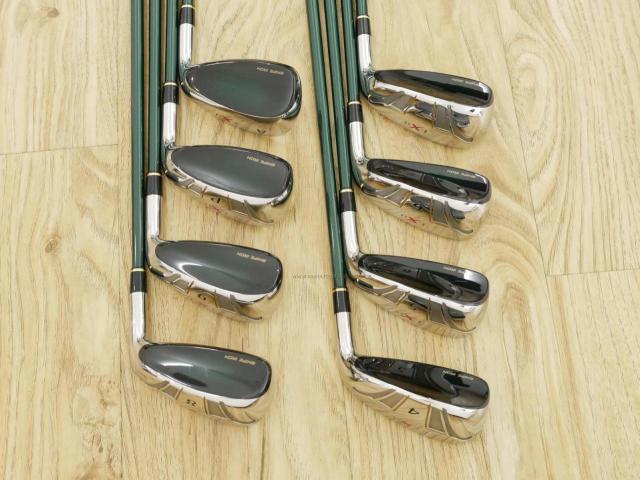 Iron set : Katana : ชุดเหล็กกระเทย Katana Snipe Iron LX-9 มีเหล็ก 4-Pw,Aw (8 ชิ้น) ก้านกราไฟต์ Flex R