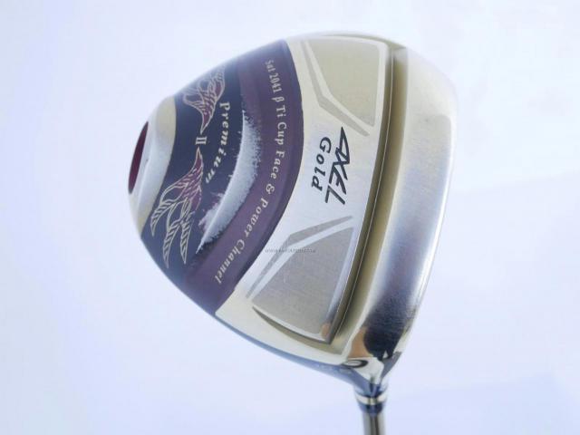 Driver : Tsuruya : Tsuruya AXEL Gold Premium II (รุ่นปี 2017 ตัวท๊อป หน้าเด้งสุดๆ COR 0.86 ของใหม่ 4 หมื่น) Loft 10.5 Flex S