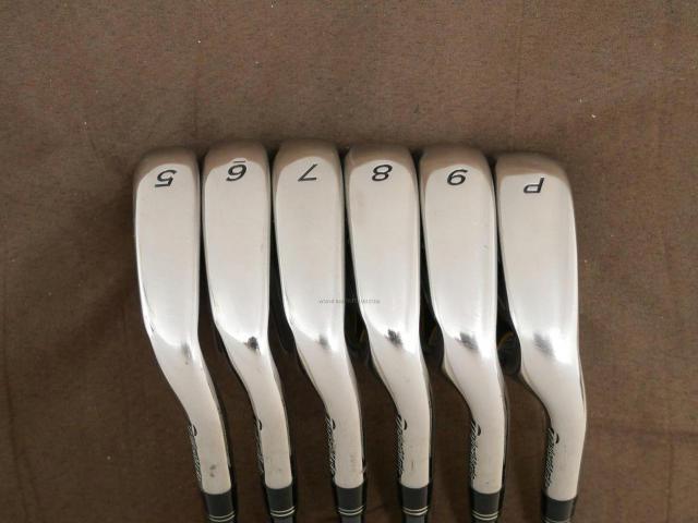 Iron set : Taylormade : ชุดเหล็ก Taylormade r7 มีเหล็ก 5-Pw (6 ชิ้น) ก้านกราไฟต์ Flex R