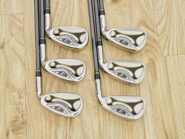 Iron set : Taylormade : ชุดเหล็ก Taylormade r7 มีเหล็ก 5-Pw (6 ชิ้น) ก้านกราไฟต์ Flex R
