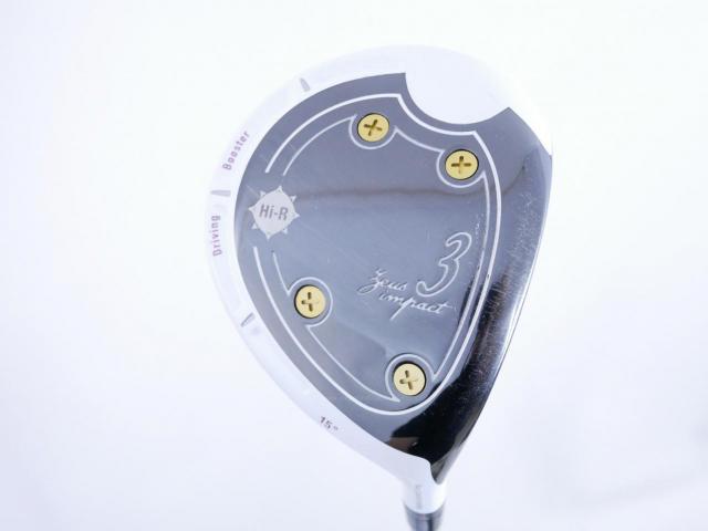 Fairway Wood : Kasco : หัวไม้ 3 Kasco ZEUS Impact Hi-Cor (ปี 2018 หน้าเด้งเกินกฏ) Loft 15 Flex R