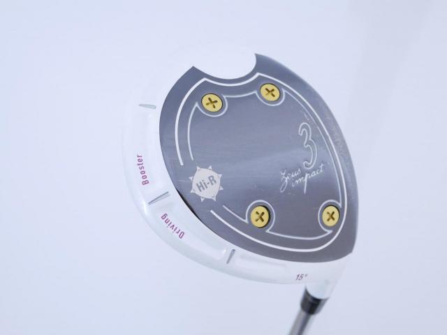 Fairway Wood : Kasco : หัวไม้ 3 Kasco ZEUS Impact Hi-Cor (ปี 2018 หน้าเด้งเกินกฏ) Loft 15 Flex R