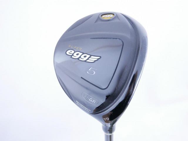 Fairway Wood : PRGR : หัวไม้ 5 PRGR Super Egg (หน้าเด้งเกินกฏ COR 0.84 ออกปี 2018 หายากมาก) Loft 19 Flex R (M-37)