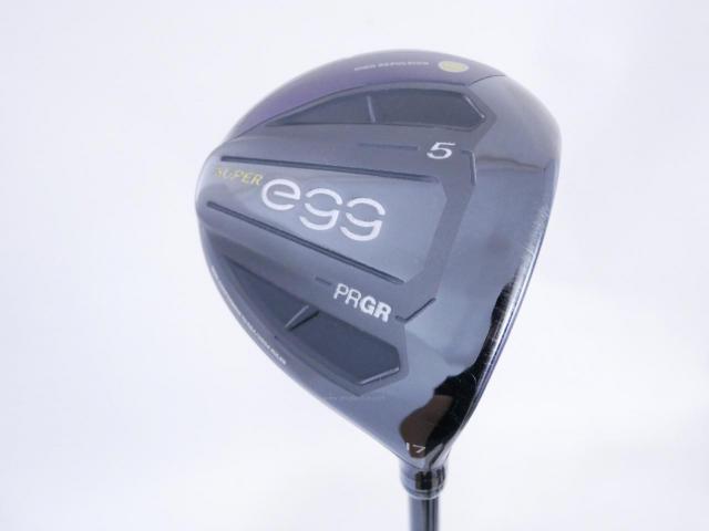 Fairway Wood : PRGR : หัวไม้ 5 PRGR Super Egg (รุ่นปี 2021 หน้าเด้งเกินกฏ COR 0.84 หายากมาก) Loft 17 ก้าน M-37 Flex R