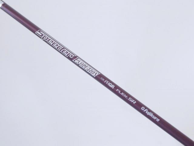 Fairway Wood : PRGR : หัวไม้ 7 PRGR RS Red (ปี 2021) Loft 20 ก้าน Fujikura Speeder Evolution Flex SR