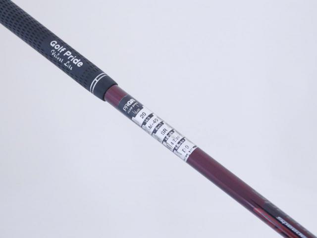 Fairway Wood : PRGR : หัวไม้ 7 PRGR RS Red (ปี 2021) Loft 20 ก้าน Fujikura Speeder Evolution Flex SR
