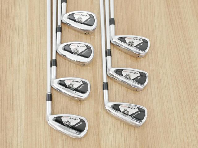 Iron set : Yamaha : ชุดเหล็ก Yamaha Inpres RMX UD+2 (ปี 2017 ตีไกลที่สุด ไกลกว่าเหล็กทั่วไป 2 เบอร์) มีเหล็ก 6-Pw,Aw,As (7 ชิ้น) ก้านกราไฟต์ Fujikura MCI 70 Flex R