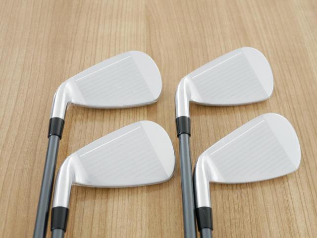 Iron set : Yamaha : **ของใหม่ ยังไม่แกะพลาสติก** ชุดเหล็ก Yamaha Inpres DriveStar Type D (รุ่นล่าสุด ปี 2025 ตีไกลที่สุด ไกลกว่าเหล็กทั่วไป 2 เบอร์ หน้าเด้งมากๆ) มีเหล็ก 7-Pw (4 ชิ้น) ก้านกราไฟต์ Fujikura Speeder NX M-425i Flex SR