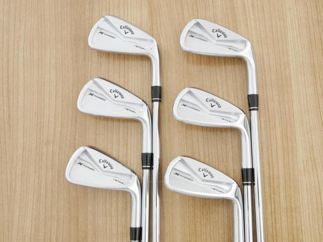 Iron set : Callaway : ชุดเหล็ก Callaway X Forged Star (ออกปี 2024) มีเหล็ก 5-Pw (6 ชิ้น) ก้านเหล็ก NS Pro 950 NEO Flex S