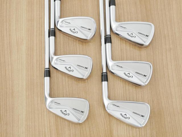 Iron set : Callaway : ชุดเหล็ก Callaway X Forged Star (ออกปี 2024) มีเหล็ก 5-Pw (6 ชิ้น) ก้านเหล็ก NS Pro 950 NEO Flex S