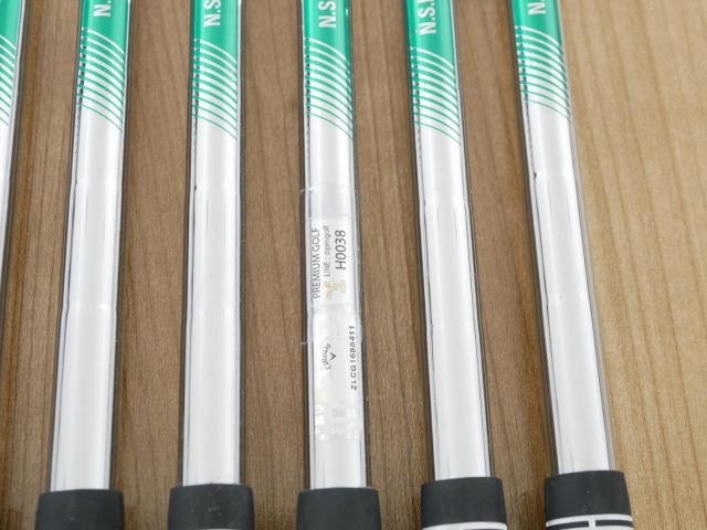 Iron set : Callaway : ชุดเหล็ก Callaway X Forged Star (ออกปี 2024) มีเหล็ก 5-Pw (6 ชิ้น) ก้านเหล็ก NS Pro 950 NEO Flex S