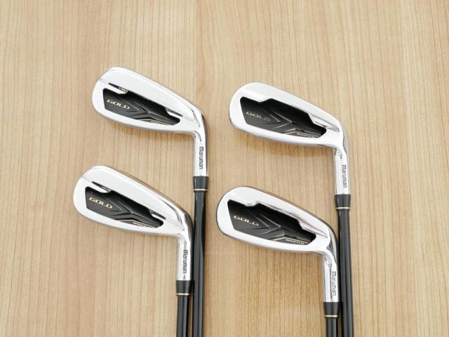 Iron set : Maruman : ชุดเหล็ก Maruman Shuttle Gold (ออกปี 2019 ตีง่าย ไกลสุดๆๆๆๆ) มีเหล็ก 7-Pw (4 ชิ้น) ก้านกราไฟต์ Mitsubishi FUBUKI SG200 Flex R