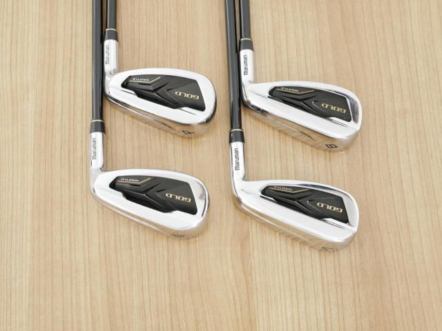 Iron set : Maruman : ชุดเหล็ก Maruman Shuttle Gold (ออกปี 2019 ตีง่าย ไกลสุดๆๆๆๆ) มีเหล็ก 7-Pw (4 ชิ้น) ก้านกราไฟต์ Mitsubishi FUBUKI SG200 Flex R