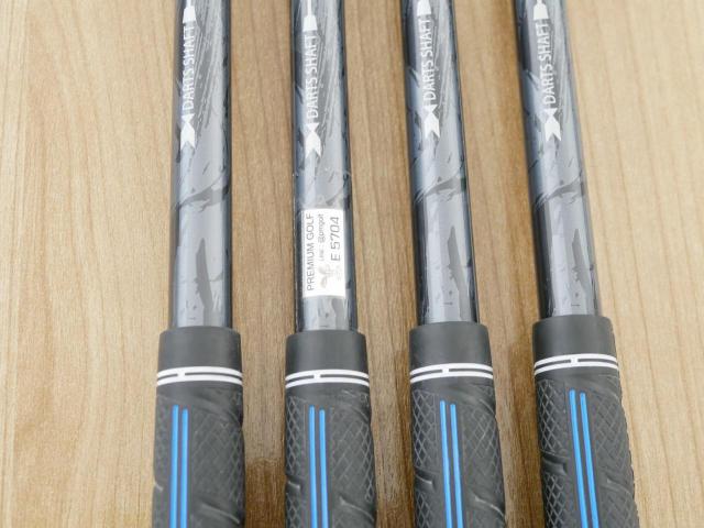 Iron set : Tsuruya : ชุดเหล็ก Tsuruya AXEL Gold Premium V (ออกปี 2023 ของใหม่ 7 หมื่นกว่าบาท หน้าเด้งสุดๆ ไกลสุดๆๆ) มีเหล็ก 7-Pw (4 ชิ้น) ก้านกราไฟต์ Flex R