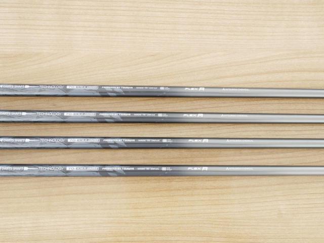 Iron set : Tsuruya : ชุดเหล็ก Tsuruya AXEL Gold Premium V (ออกปี 2023 ของใหม่ 7 หมื่นกว่าบาท หน้าเด้งสุดๆ ไกลสุดๆๆ) มีเหล็ก 7-Pw (4 ชิ้น) ก้านกราไฟต์ Flex R