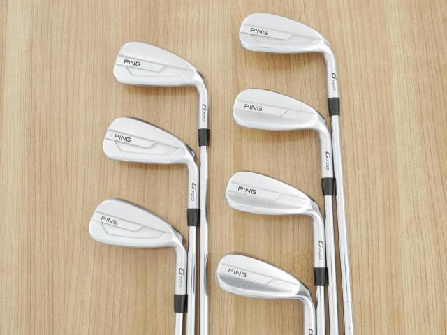 Iron set : Ping : ชุดเหล็ก Ping G700 (ปี 2019 Japan Spec. ใบใหญ่ ง่ายที่สุด ไกลที่สุดของ Ping) มีเหล็ก 6-Pw,Aw,Sw (7 ชิ้น) ก้านเหล็ก NS Pro 950 NEO Flex R
