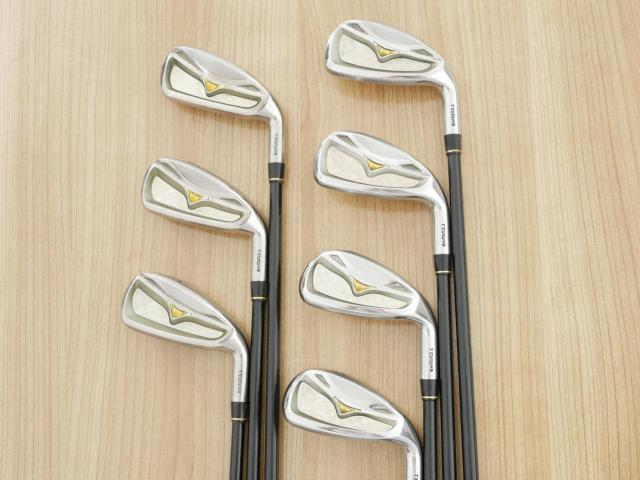 Iron set : Tsuruya : ชุดเหล็ก Tsuruya AXEL GX MM (หน้าเด้ง เบา อ่อน เหมาะกับซีเนียร์) มีเหล็ก 5-Pw,Aw (7 ชิ้น) ก้านกราไฟต์ FLex R