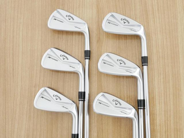 Iron set : Callaway : ชุดเหล็ก Callaway X Forged Star (ออกปี 2024) มีเหล็ก 5-Pw (6 ชิ้น) ก้านเหล็ก NS Pro 950 Flex R