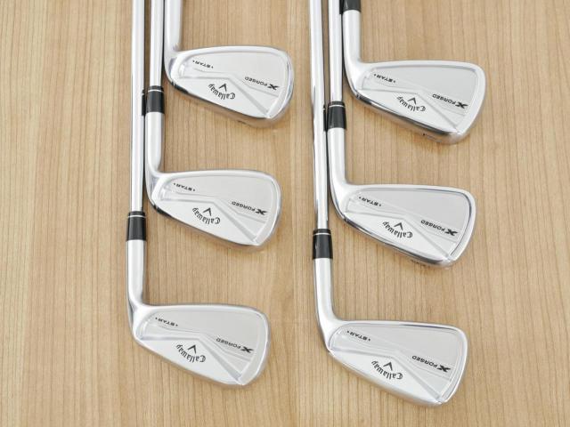 Iron set : Callaway : ชุดเหล็ก Callaway X Forged Star (ออกปี 2024) มีเหล็ก 5-Pw (6 ชิ้น) ก้านเหล็ก NS Pro 950 Flex R