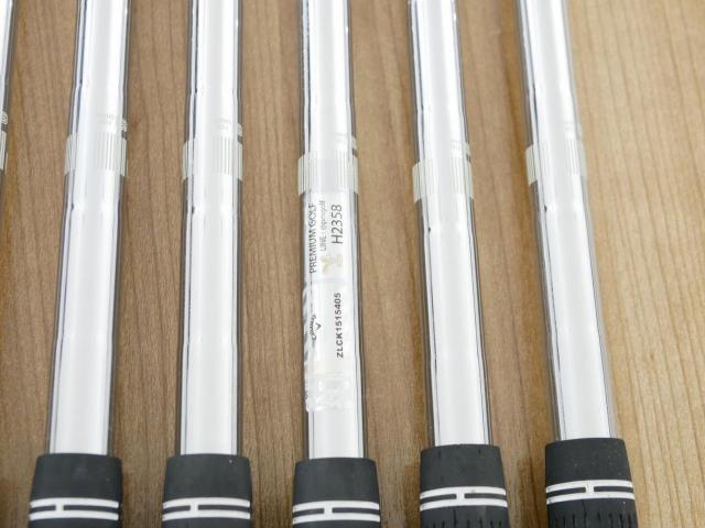 Iron set : Callaway : ชุดเหล็ก Callaway X Forged Star (ออกปี 2024) มีเหล็ก 5-Pw (6 ชิ้น) ก้านเหล็ก NS Pro 950 Flex R