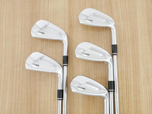 Iron set : PRGR : ชุดเหล็ก PRGR 01 Forged (ปี 2024 นุ่มมากๆ) มีเหล็ก 6-Pw (5 ชิ้น) ก้านเหล็ก NS Pro 095 Flex S