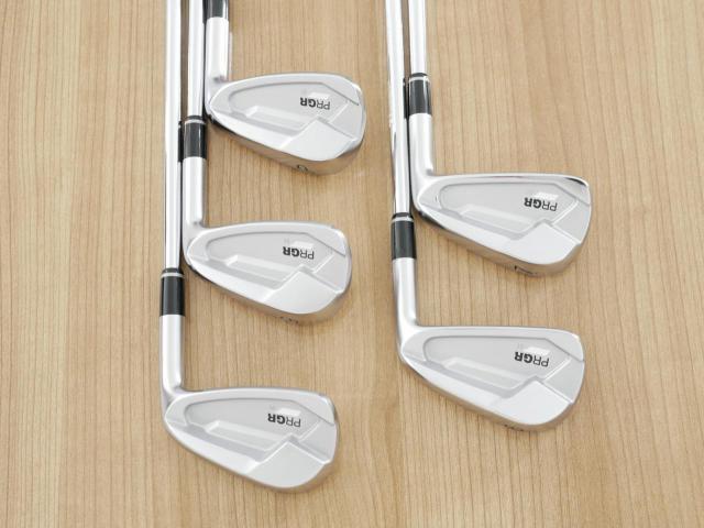 Iron set : PRGR : ชุดเหล็ก PRGR 01 Forged (ปี 2024 นุ่มมากๆ) มีเหล็ก 6-Pw (5 ชิ้น) ก้านเหล็ก NS Pro 095 Flex S