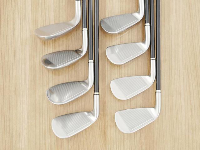Iron set : XXIO : ชุดเหล็ก XXIO Impact Power Matching 5 มีเหล็ก 5-Pw,Aw,Sw (8 ชิ้น) ก้านกราไฟต์ MP-400 Flex R