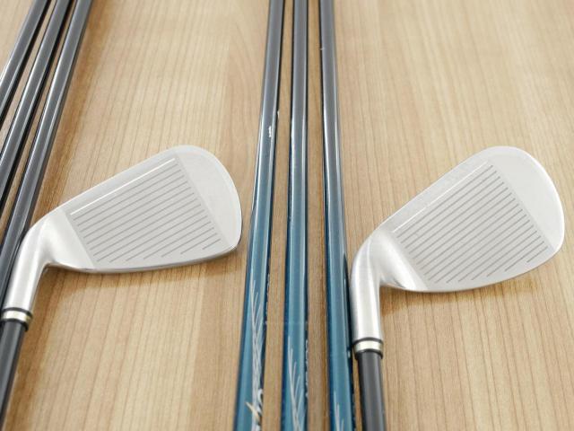 Iron set : XXIO : ชุดเหล็ก XXIO Impact Power Matching 5 มีเหล็ก 5-Pw,Aw,Sw (8 ชิ้น) ก้านกราไฟต์ MP-400 Flex R