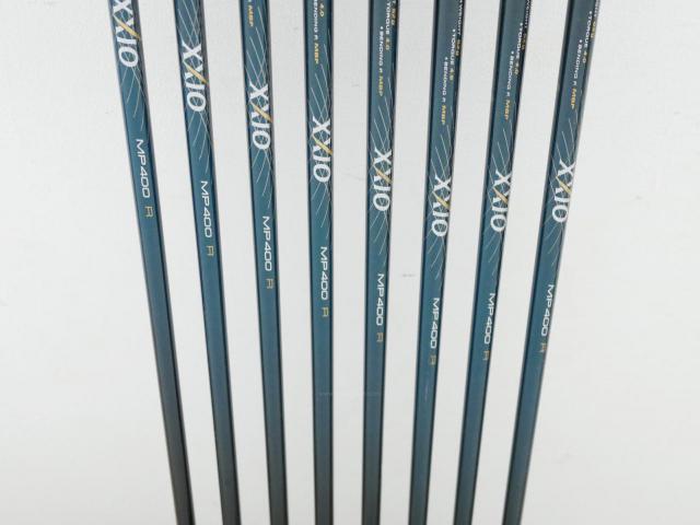 Iron set : XXIO : ชุดเหล็ก XXIO Impact Power Matching 5 มีเหล็ก 5-Pw,Aw,Sw (8 ชิ้น) ก้านกราไฟต์ MP-400 Flex R