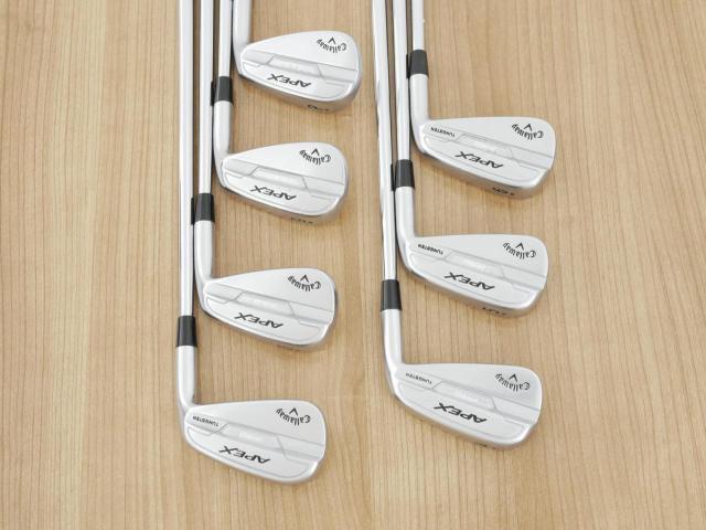 Iron set : Callaway : ชุดเหล็ก Callaway APEX Pro Forged (ออกปี 2022) มีเหล็ก 4-Pw (7 ชิ้น) ก้านเหล็ก Project X 5.5 Flex S